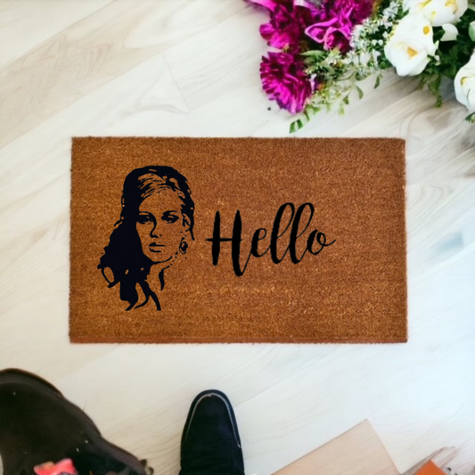 Adele- Hello Doormat - The Minted Grove