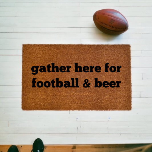 Gather Here for Football & Beer - The Minted Grove