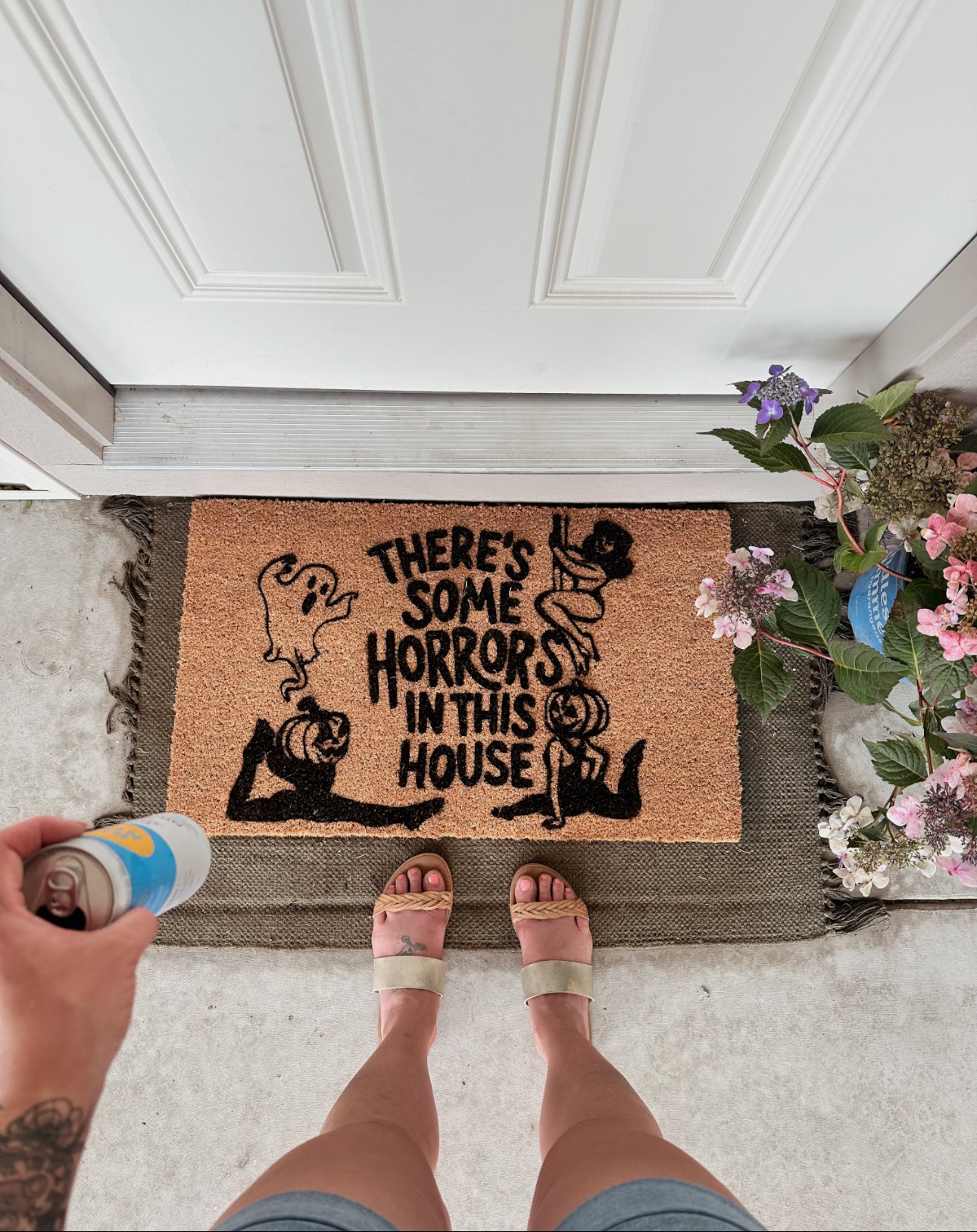 There’s Some Horrors In This House Doormat