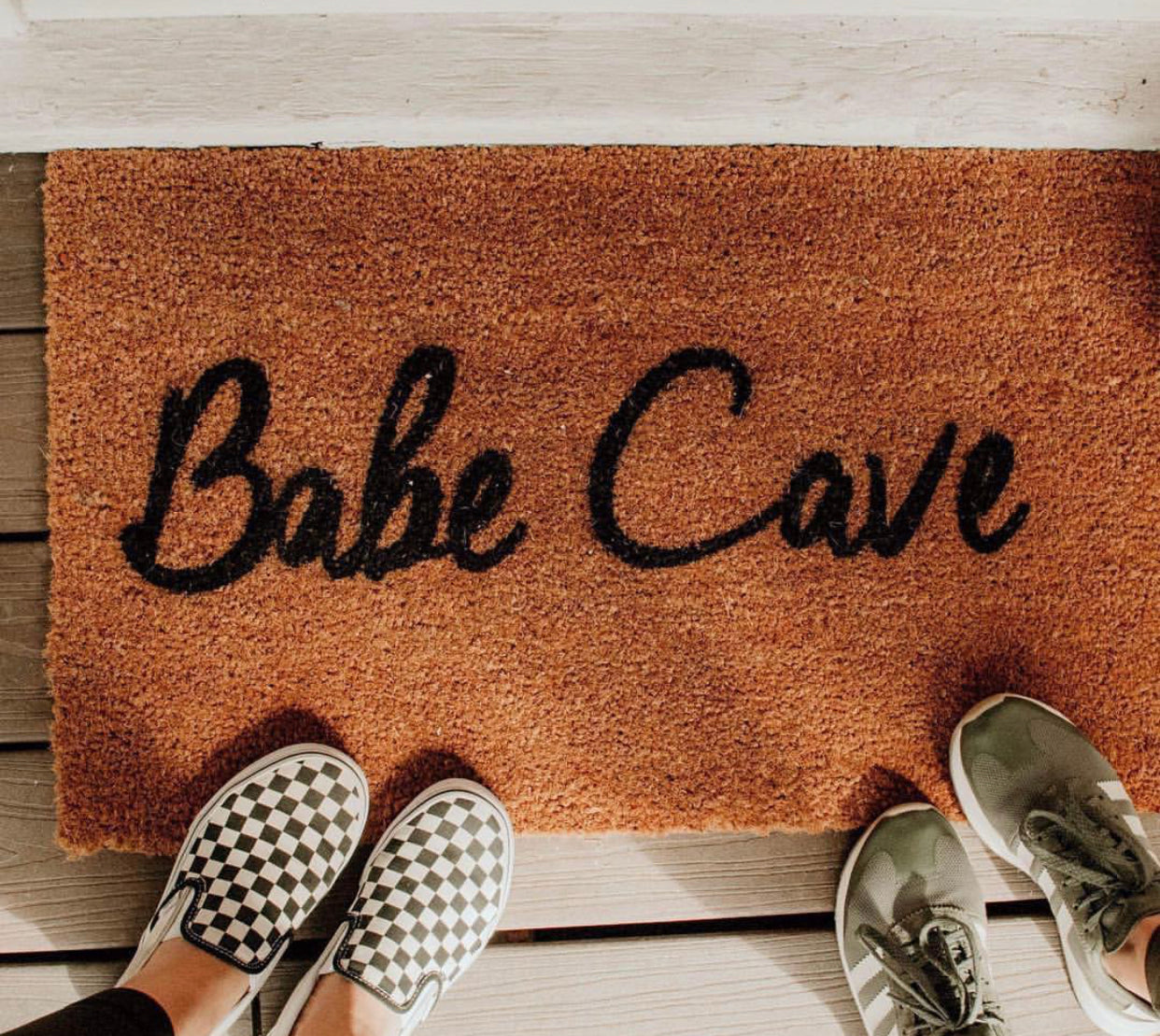 Babe Cave Doormat - The Minted Grove