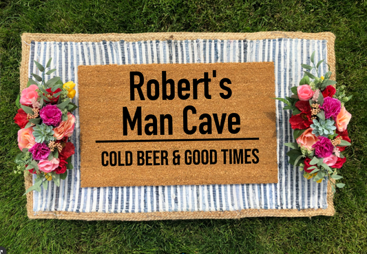 Create Your Own- Man Cave Doormat - The Minted Grove