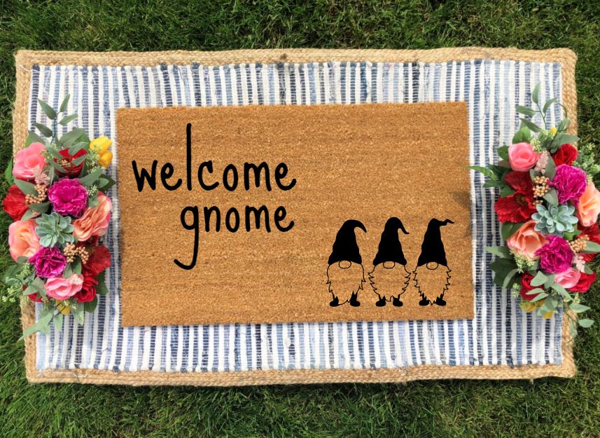 Welcome Gnome Doormat - The Minted Grove