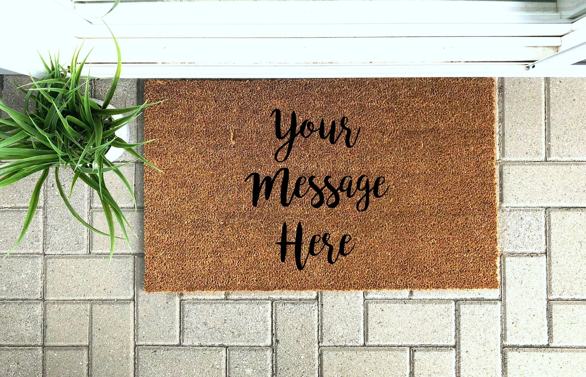 Completely Custom Welcome Mat Doormat - The Minted Grove