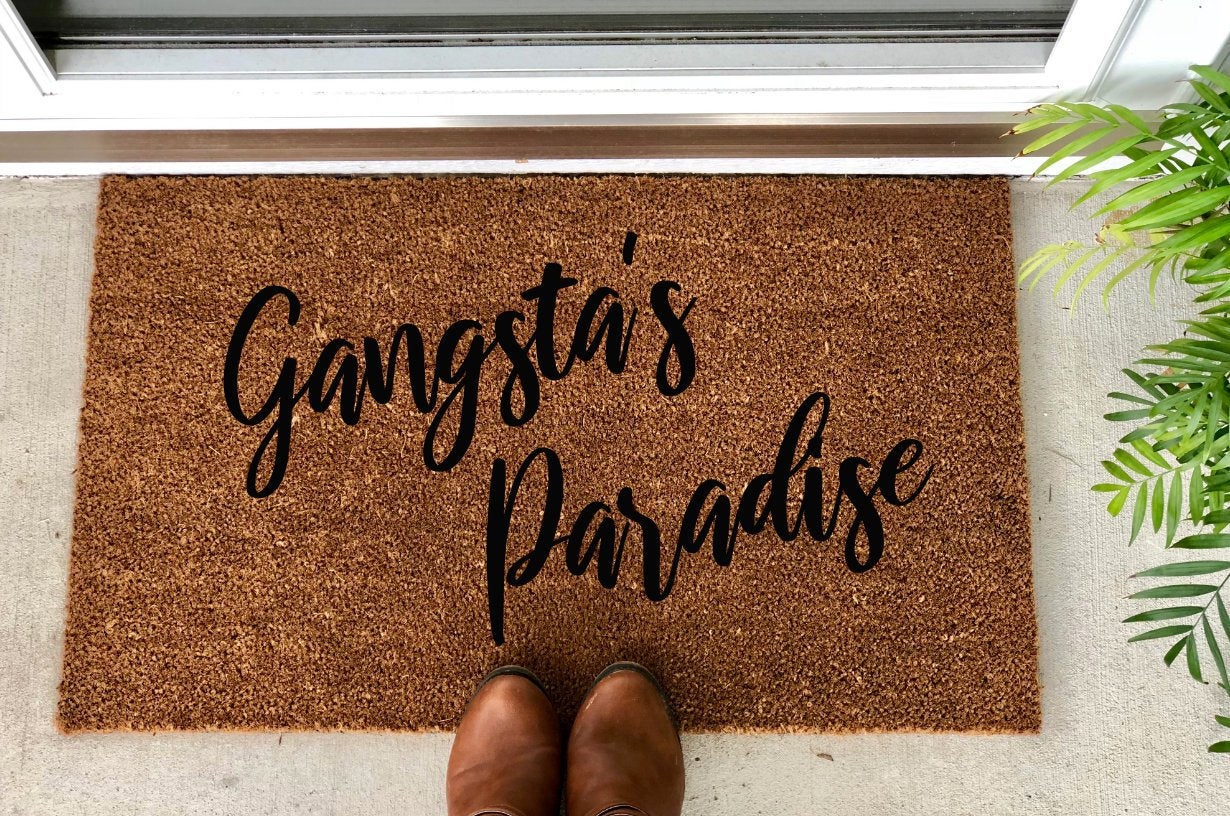 Gangsta's Paradise Doormat - The Minted Grove