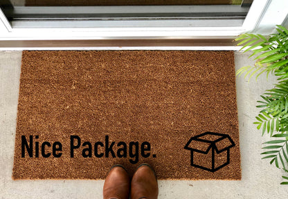 Nice Package Doormat - The Minted Grove