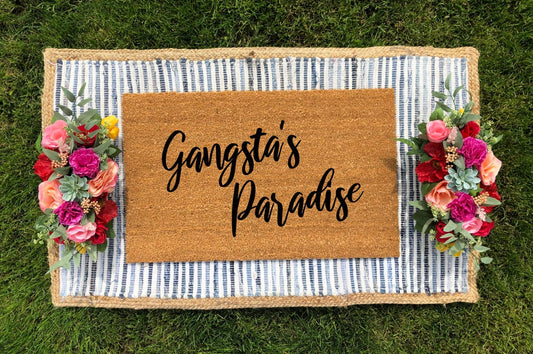 Gangsta's Paradise Doormat - The Minted Grove