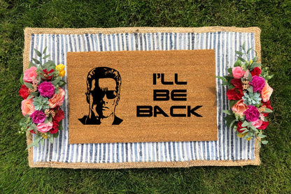 Terminator I'll Be Back Doormat - The Minted Grove